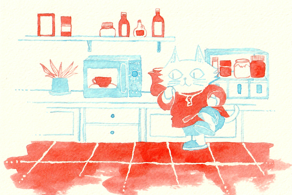 チンしている間は踊っていること