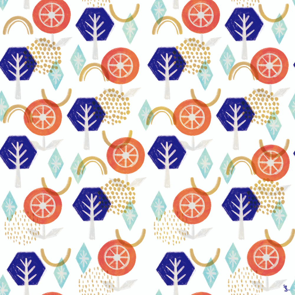 花とか木とか結晶とか幾何学とか